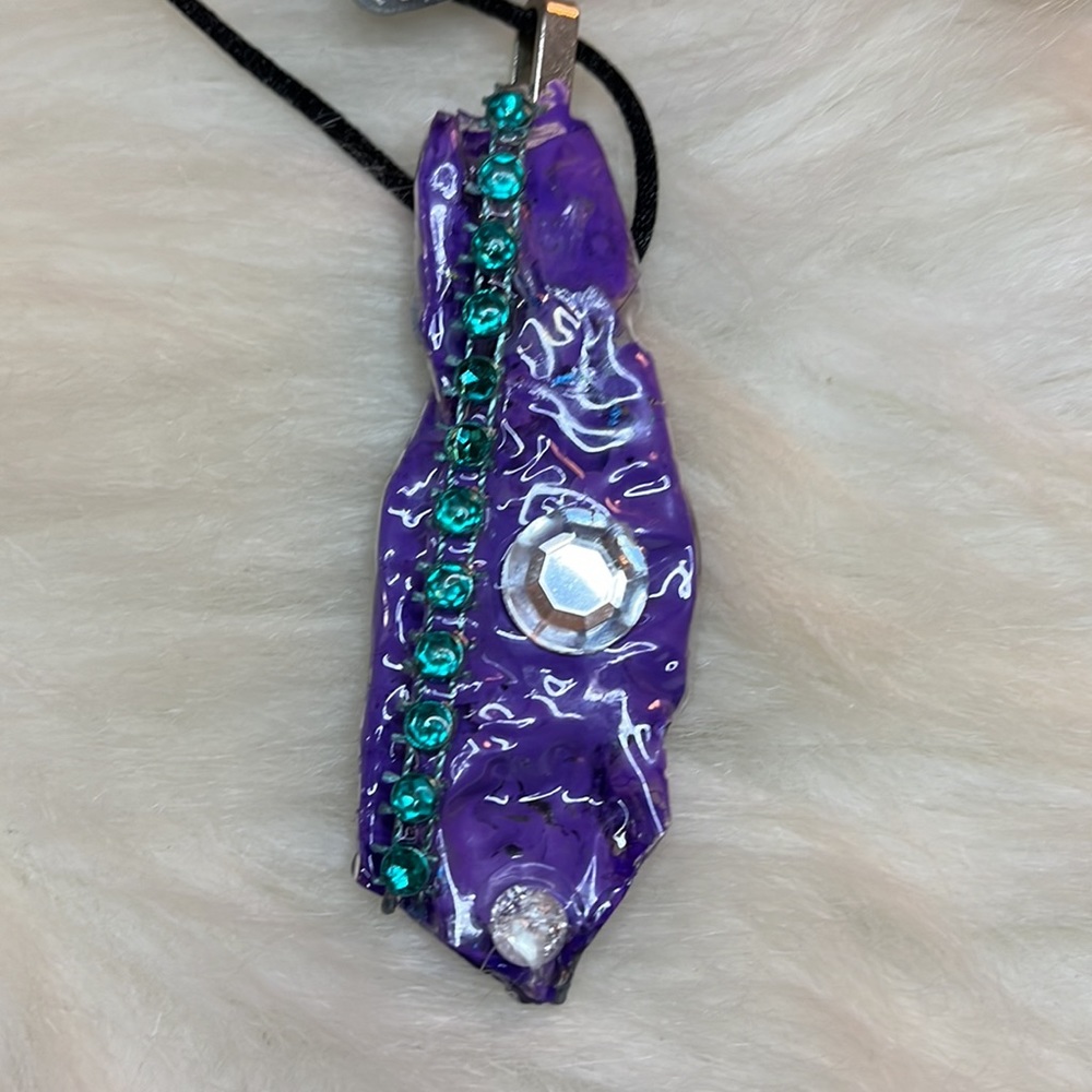 Reversible One of a Kind Handmade Unique Boho Necklace